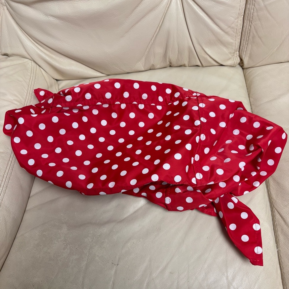 COMME DES GARCONS Red Polka Dot Bow Bag Good Design Shop Japan - Picture 7 of 13